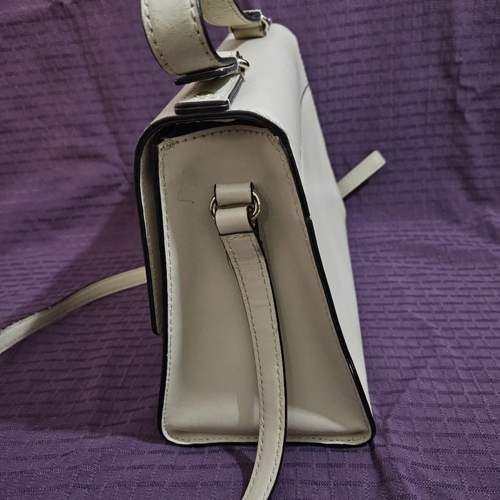 Kate Spade Cream Leather Satchel/Crossbody
